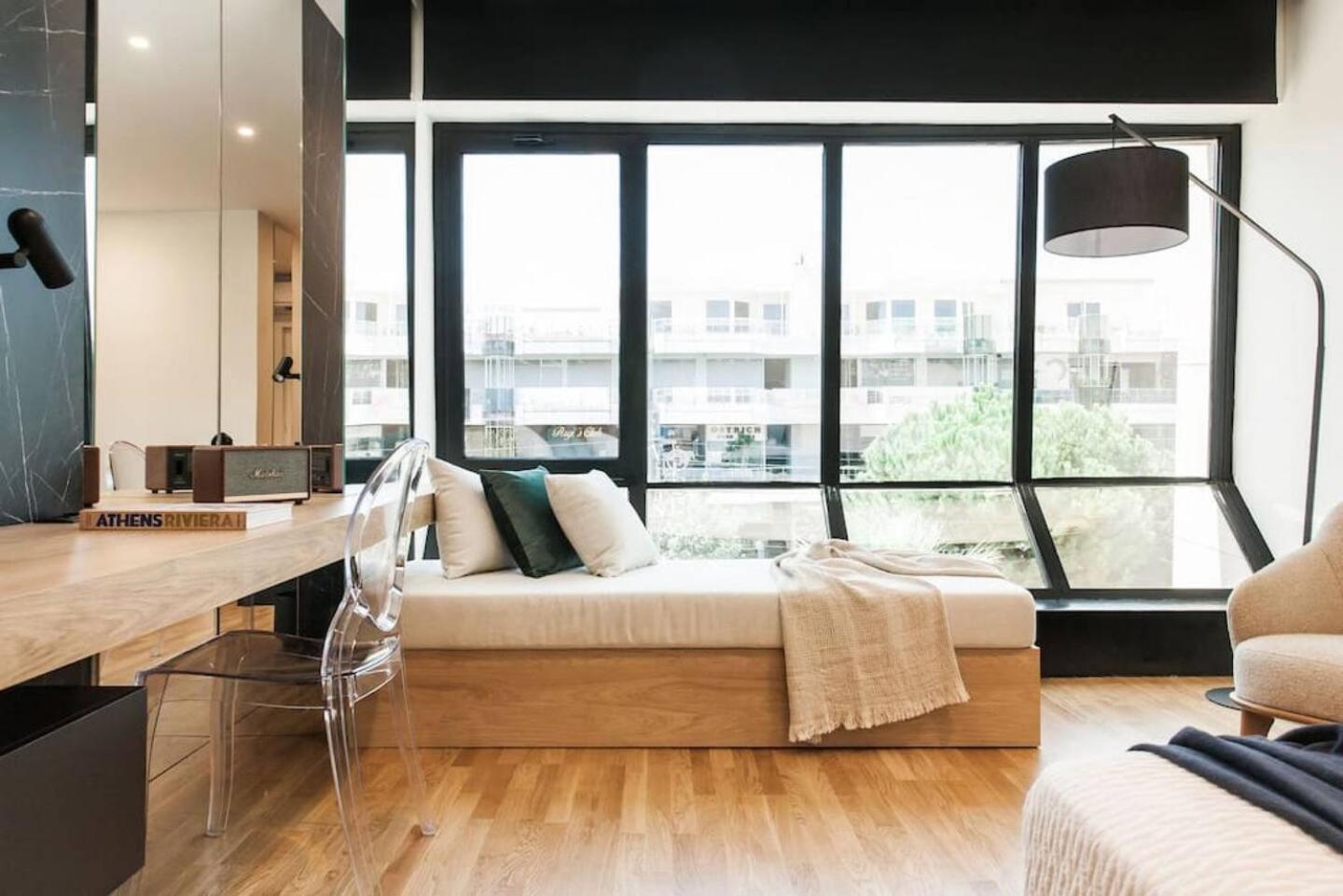 2 Sidebyside Suites In Athens Riviera By The Olon Exteriör bild