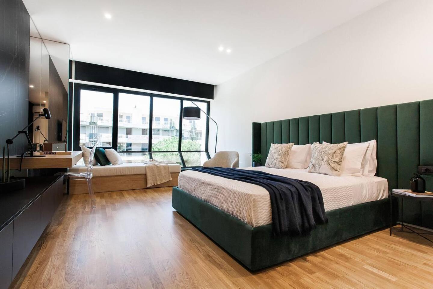 2 Sidebyside Suites In Athens Riviera By The Olon Exteriör bild