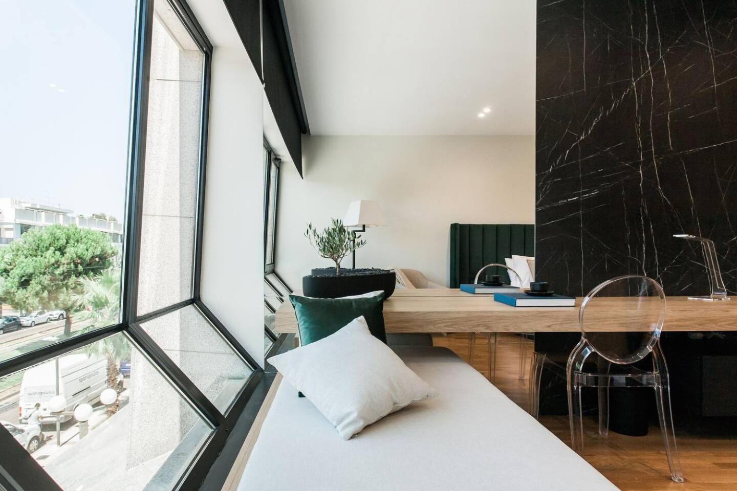 2 Sidebyside Suites In Athens Riviera By The Olon Exteriör bild